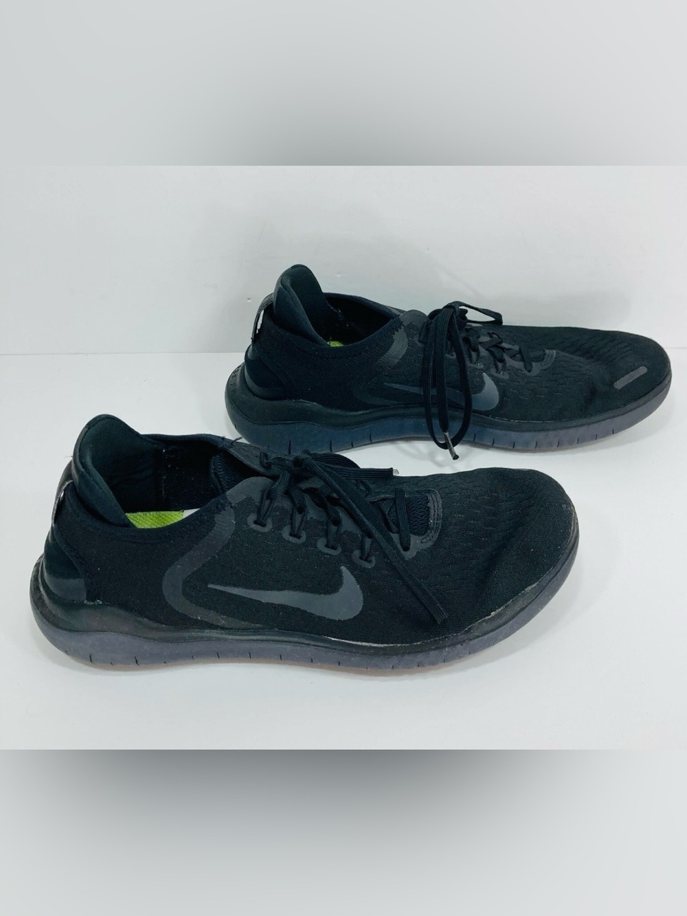 Nike Free RN Black Anthractice Running Sneakers 942836-002 Shoes-Mens 10.5